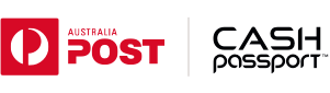AUSPOST Multi-Currency Cash Passport Cash Passport Logo
